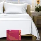 100% Egyptian Cotton Sheets King Size Bed Set - 4 PC 1200 Luxury High Thread Cou