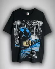 Crazy Vintage 1992 Batman Returns Dead Stock DC Comics Promo T-Shirt Size L