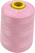 Haobase Polyester Sewing Thread, All-Purpose Sewing Machine Thread, 8000 Yards /7315.2 m 40S/2 Premium Quality Thread(Pink)