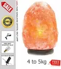 Himalayan NATRUAL SALT LAMP Rock Crystal 4 TO 5KG
