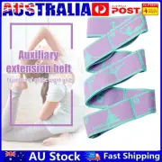 Stretch Strap Elastic Exercise Strap with 8 Loops Flexible Pilates Stretch Band