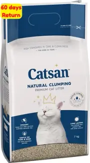 Cat Litter Ultra Clumping Clay 7Kg Low Dust Strong Odor Control