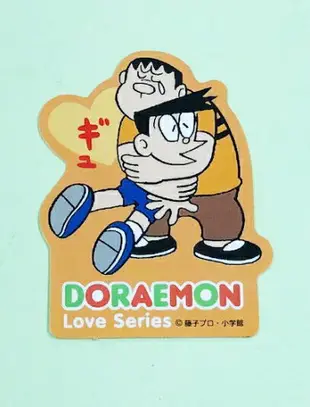 【震撼精品百貨】Doraemon 哆啦A夢 哆啦A夢漫畫貼紙-黃底#79257 震撼日式精品百貨