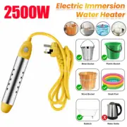 Electric Immersion Water Heater Portable Floating Suspension Water Heating Tool