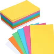 300 Pcs Colored Blank Index Note Cards Assorted
