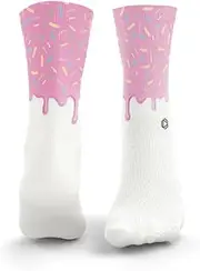 [HEXXEE] Women's Iced Doughnut Socks, Multi-Coloured, S, Multi-Coloured, S