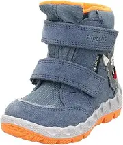 [Superfit] Icebird Gore-Tex Warm Lined Snow Boots, Light Blue/Orange 8000, EU