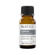 Natio Pure Essential Oils Lemon 10ml