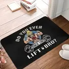 Universe Bath Mat Do You Even Lift Bro Doormat Kitchen Carpet Outdoor Rug Home