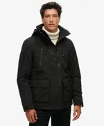 Ultimate Embroidered Windbreaker Jacket | Jet Black
