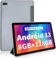Veidoo Android 13 Tablet 10 inch, 8GB RAM 128GB ROM, Octa-Core, WiFi 6