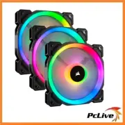Corsair LL120 RGB 120mm Dual Light Loop RGB LED PWM 3 Case Fan Lighting Node PRO