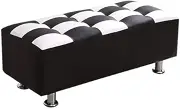 Storage Ottoman, Cube Change Shoe Bench, Seat for Coffee Long Stool for Clothing Store/Entrance/Sofa/Living Room/Bedroom