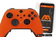Soft Orange XBOX ONE ELITE 2 Series SMART Custom Modded Controller. Mods for FPS