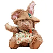 Brass Button Collectibles Flora The Hare of Serenity Luck Animal Jointed Teddy