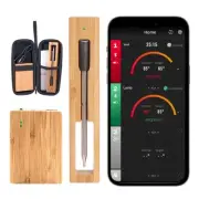 Smart Wireless Meat Thermometer Digital with App | 700FT Bluetooth Range | Ov...