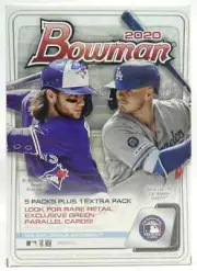 2020 Bowman Baseball Blaster Box SEALED Witt Jr, Dominguez, Steve's Cards NH.