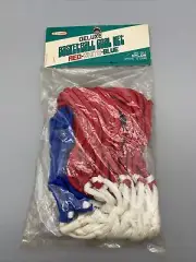 Deluxe Basketball Net Kmart All Pro Red White Blue Nylon Official 12 Loops NEW