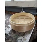 手工製木框竹蒸籠 8寸 燒賣，湯包 ,小籠包