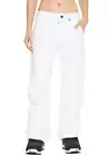 Volcom Womens White Frochickie Insulated Pants Size Medium V3905