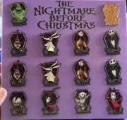 Lot Of 14 Mystery Mini FiGPiNS Nightmare Before Christmas Redeemed Set Ultra .