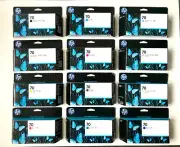Original Ink HP No. 70 Designjet Z2100 Z3100 Z5200/C9448A To C9459A Boxed Ink