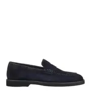 Doucal's Penny Slot Loafers 40,41.5,41 blue