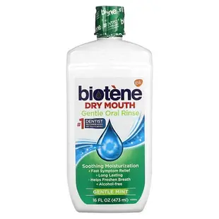 [iHerb] Biotene Dental Products 乾口保濕溫和漱口水，淡薄荷香型，16 盎司（473 克）