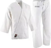 [PROFORCE] Pro Force Gladiator Judo Gi/Uniform, mens, Bleached White, Size 5 (6'1" - 6'3" / 210-250 lbs.)
