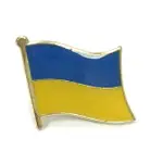 【A-ONE 匯旺】UKRAINE 烏克蘭 金屬飾品 配飾 別針 支持烏克蘭 國徽胸章 國旗胸徽 時尚