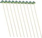 10Pcs Aroma Diffuser Sticks Rattan Sticks for Essential Oil Diffusers Fast Absorption Flower Design for Home Decor Enhance Natural Fragrance for Relaxation