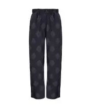 Giorgio Armani Geometric Printed Crepe Trousers IT38 Pattern