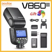 Godox V860III C/N/S/F/O/P 76Ws E-TTL II HSS 1/8000s Camera Flash Light Speedlite