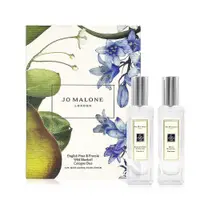 在飛比找PChome24h購物優惠-JO MALONE 英國梨與小蒼蘭&藍風鈴經典香氛組 30m