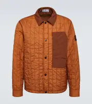[Stone Island] Stone Island Compass quilted jacket AU 99 red