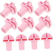 Universal Caster Socket Sleeves for Cat Bird Cages 10pcs Rolling Wheel Adapters