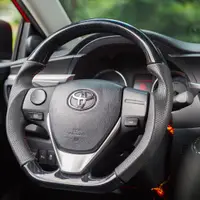 在飛比找松果購物優惠-[細活方向盤] 水轉印卡夢 ALTIS RAV4 YARIS