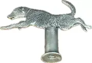 Labrador Retriever Dog Pewter Dog Lamp Finial, Authentic Sid Bell Originals,