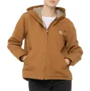 Carhartt Women's Washed Duck Jacket - Sherpa Lined*