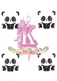 在飛比找博客來優惠-K: panda bear Personalised Ini