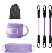 Ankle Resistance Bands,Pilates Workout Ankle Weights with Cuffs - Exercise Equipment for Home Gym Workouts Glute Training Hip Thrusting