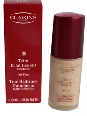 Clarins True Radiance Foundation 08 Sunlit Beige Sable