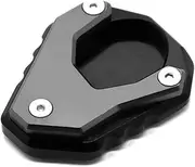 Motorcycle Side Stand Plate Pad Motorcycle Kickstand Foot Side Stand Extension Pad Support Enlarge Plate for K&AWASAKI for NINJA400(E)