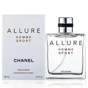 【省心樂】 CHANEL 香奈兒 ALLURE SPORT 男性運動清新古龍水 100ml