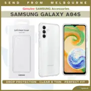 NEW Official Samsung Galaxy A04s 4G Clear Back Case Phone Soft Cover SM-A047F