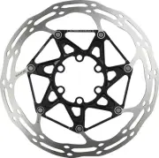 SRAM CenterLine 2-Piece 140mm 6-bolt Rounded Edge Rotor with 6 Steel Rotor Bolts