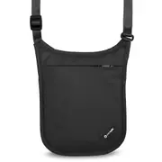 Pacsafe Coversafe V75 RFID Blocking Neck Pouch - Black