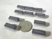 Ten New National Semi DS14C232J/883QS RS232 Interface IC's Transceivers