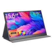 Flyzuni 15.6 inch Portable Monitor1080P USB-C HDMIPortable Monitor for Laptop...