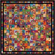 CANDIDASA - 94" x 94" - Quilt-Addicts Pre-cut Patchwork Quilt Kit
